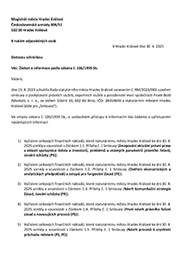 Žádost o informace - vyčíslení právních služeb