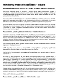 Primátorky hradecký nepoŘádek - svévole